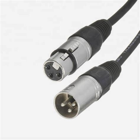 DMX Cable 3 Pin 5m MJW Audio