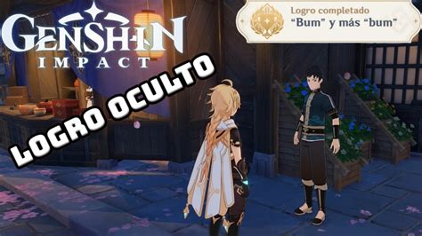 Genshin Impact Cómo desbloquear el LOGRO OCULTO Bum y más bum