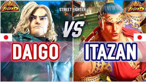 SF6 Daigo Ken Vs Itazan Marisa SF6 High Level Gameplay YouTube