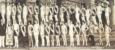 Glamour Of 20th Century Beauty Pageants Revealed Daily Mail Online