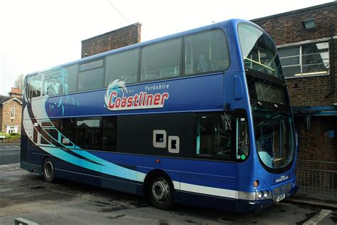 Transdev Yorkshire Coastliner 0413 FJ08BYL Volvo B9TL Wright Eclipse