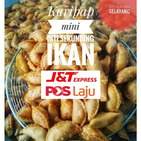 Karipap Mini Serunding Ikan Terengganu 100 Biji Shopee Malaysia