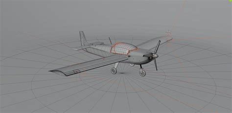 Light Sport Aircraft Zenith CH 650 3D model animated | CGTrader