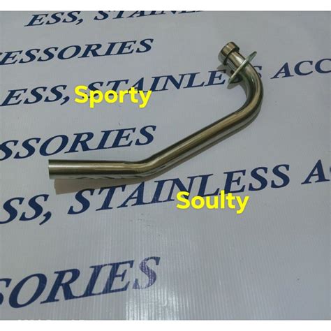 Stainless Elbow Kapal For Mio Sporty And Soulty Shopee Philippines