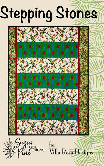 Villa Rosa Stepping Stones Quilt Pattern 123stitch