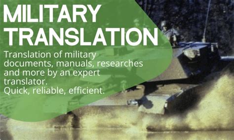 Provide Professional Military Translation By Hikosh Fiverr