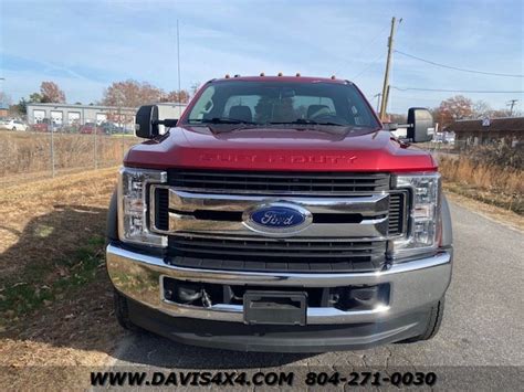 2019 Ford F 550 4x4 Flatbed Tow Truck Rollback Diesel