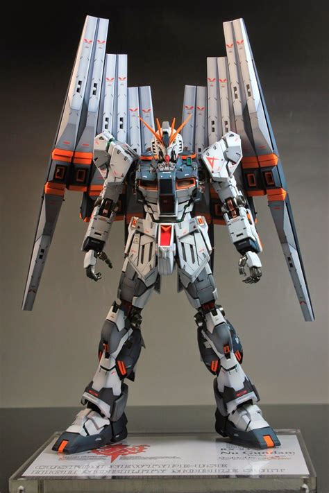 Mg 1 100 Nu Gundam Ver Ka Customized Build W Leds Artofit