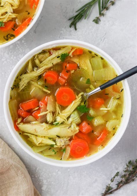 Homemade Healing Chicken Soup Whole30 Paleo Keto Aip Mary S Whole Life