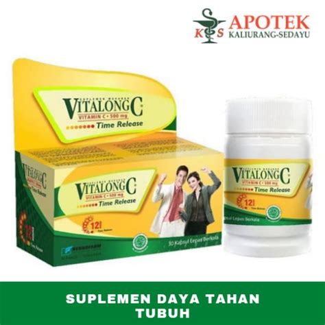 Jual Vitalong C Tablet Isi Memmbantu Memelihara Daya Tahan Tubuh