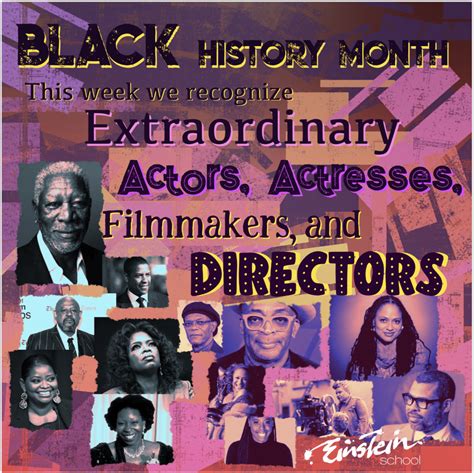 February Is Black History Month The Einstein School