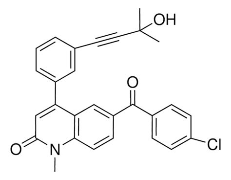 6 4 CHLOROBENZOYL 4 3 3 HYDROXY 3 METHYL 1 BUTYNYL PHENYL 1 METHYL