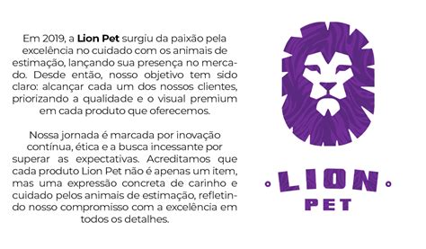 LION PET Nossa História