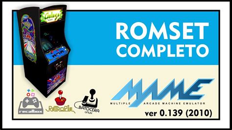 ROMSET COMPLETO MAME 0 139 2010 YouTube