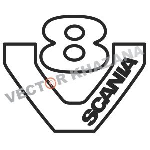 V8 Scania Logo Svg | Scania Logo Png Vector File