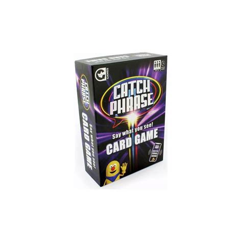 Catchphrase Say What You See Card Game