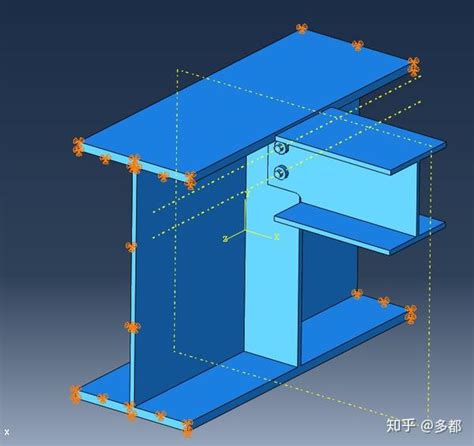 20190131abaqus学习笔记（一）——钢结构高强螺栓铰接节点 知乎