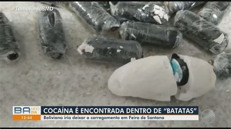 Boliviana é Presa Por Tráfico Após Esconder Cocaína Em Batatas Falsas