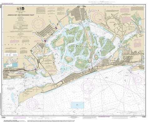 Jamaica Bay And Rockaway Inlet 2014 Old Map Nautical Chart Ac Harbors