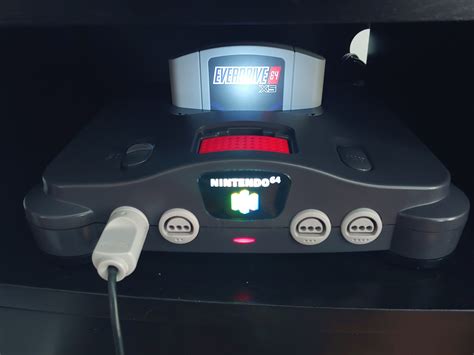 I Upgraded My Childhood N64 Everdrive64 X5 Expansion Pak Led Jewel