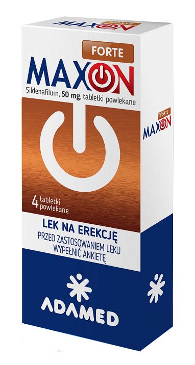 Maxon Forte Mg Tabletki Powlekane Apteka Namex