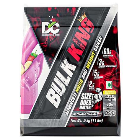 Doctor S Choice Bulk King Advanced Mass And Weight Gainer Lb