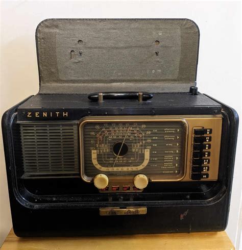 Radio ZÉnith 1951 Super Trans Océanic Portable Short Wave Radio