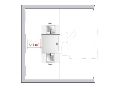 Plans Pour L Agencement D Une Salle De Bains Rectangulaire M Deco Fr