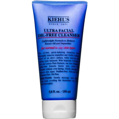 Kiehls Ultra Facial Oil Free Cleanser 150ml Women Cleanser Flannels