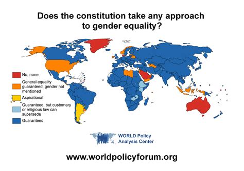 World Map Constitutional Approach Gender Equality Musings On Maps