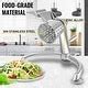 VEVOR Rotary Cheese Grater Zinc Alloy Rotary Vegetable Mandoline Manual