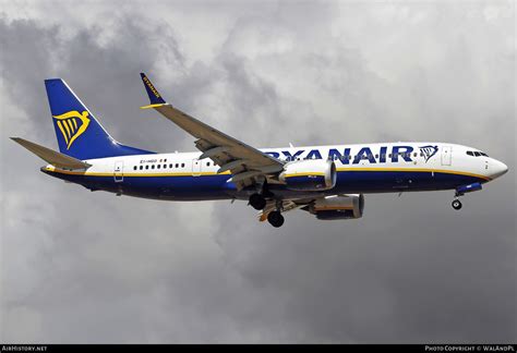 Aircraft Photo Of EI HGO Boeing 737 8200 Max 200 Ryanair