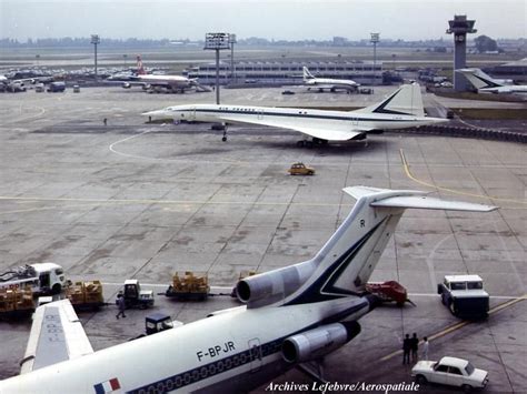 Concorde F Wtsa In Old Air France Colors At Paris Orly