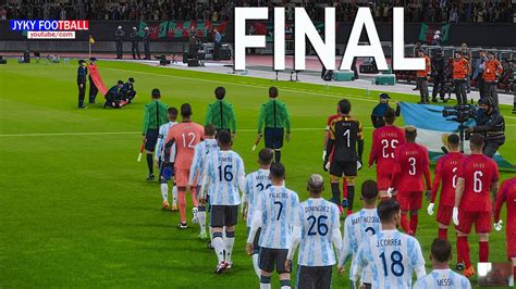 Pes Argentina Vs Morocco Final Fifa World Cup Qatar Full