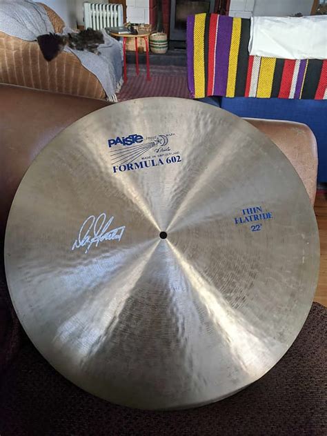 Paiste Blue Label Thin Flat Ride S Reverb