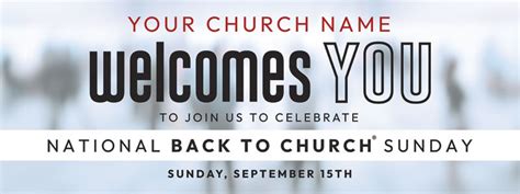 Back To Church Welcomes You Banner Church Banners Outreach Marketing