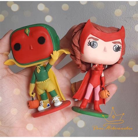 Funko Pop Wanda And Vision Shopee Brasil