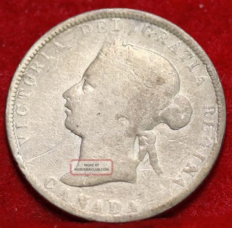 H Canada Cents Silver Foreign Coin S H