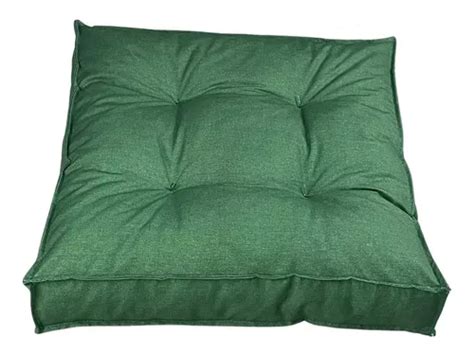 Almofada Futon 50x50 Acento Turco Verde Oliva Made In Minas Frete grátis