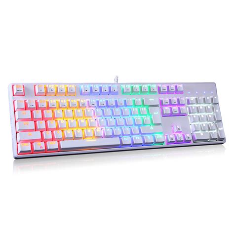 Klawiatura Mechaniczna Motospeed Ck Rgb Bia A Gaming Klawiatury