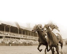 Northern Dancer beating Hill Rise by a neck in the 1964 Kentucky Derby. Preakness Stakes ...