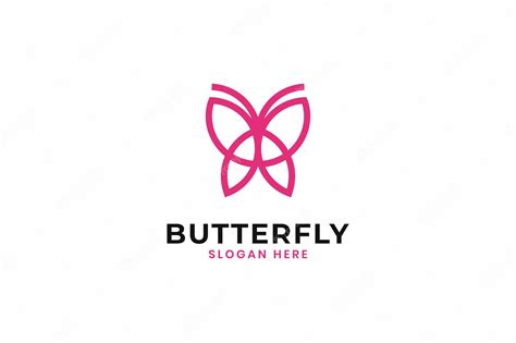 Premium Vector Butterfly Icon Logo Design