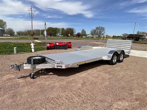 New 2024 Aluma 8220 BT Landscape Trailer Sherburn Minnesota