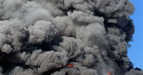 Le Immagini Dell Incendio Alla Discarica Di Ciampino