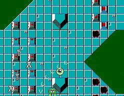 Screenshot of Sapo Xulé S O S Lagoa Poluída SEGA Master System 1995