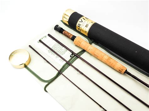 Orvis Superfine Carbon 7′ 4 Full Flex Trout Fly Rod Vintage