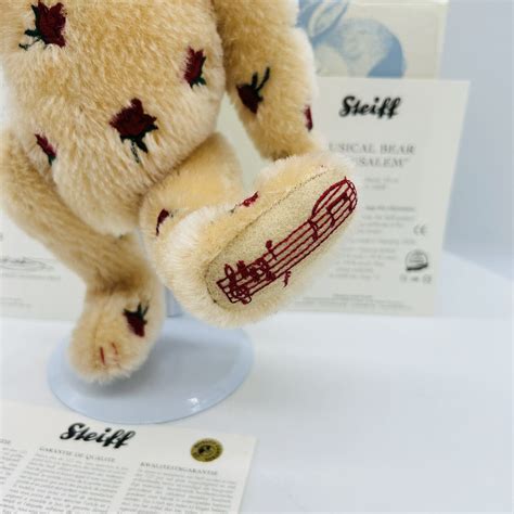 Steiff 663017 Teddybär Musical Bear Jerusalem limitiert 2000 aus 2008