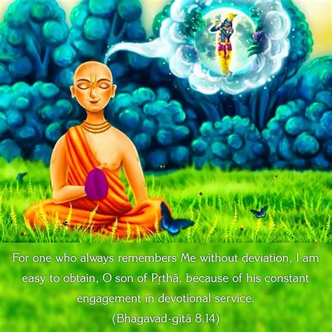 Bhagavad Gita Chapter 8 Verse 14 Vivekavani