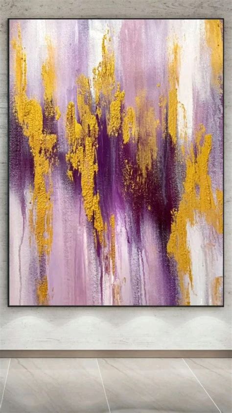 Colourful Textured Abstract Art For Living Room Decor Abstract