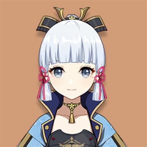 Ayaka Icon Face Icon Iconic Characters Icon